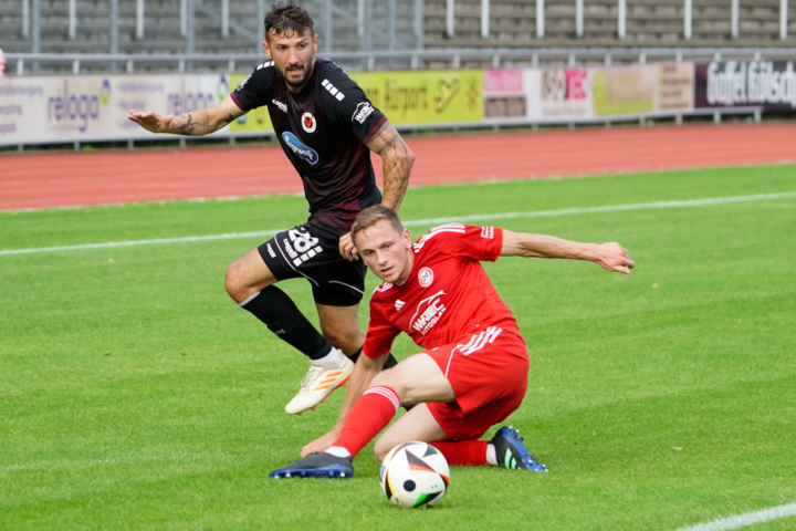 Jonas Rücker in Action, erste Mannschaft 2024/25