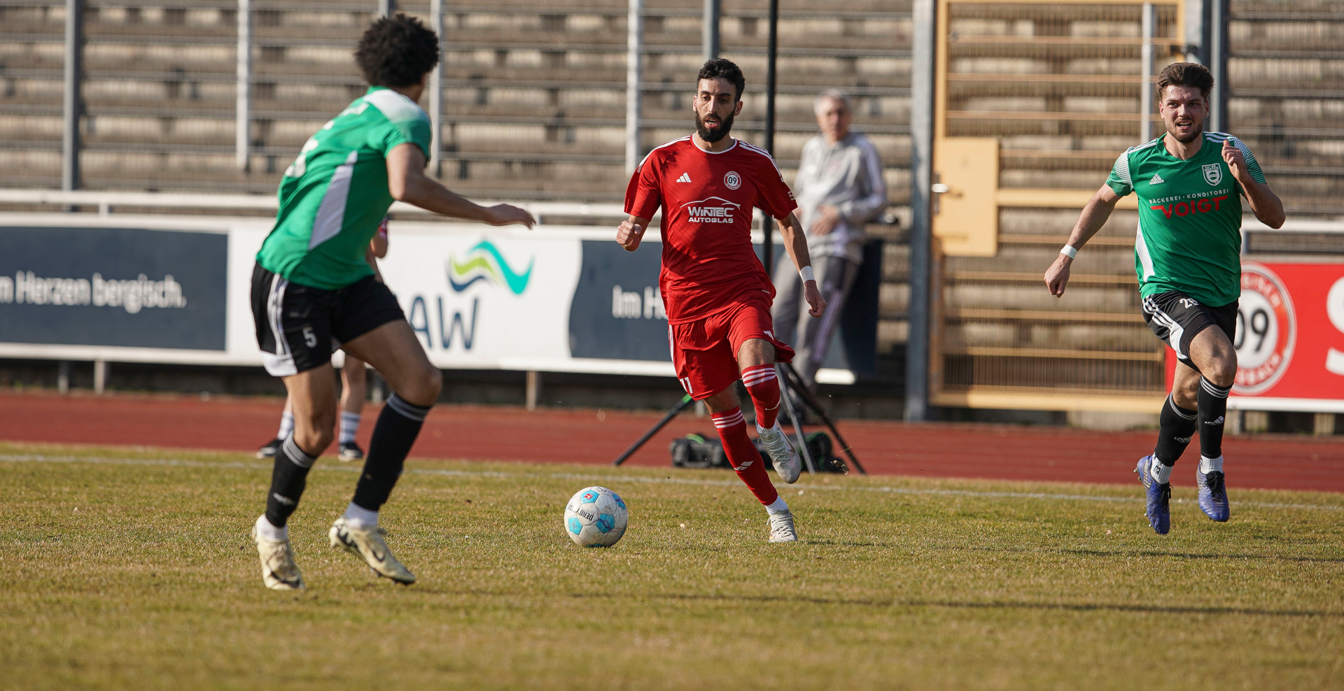 Mo Dahas in Action, erste Mannschaft 2024/25