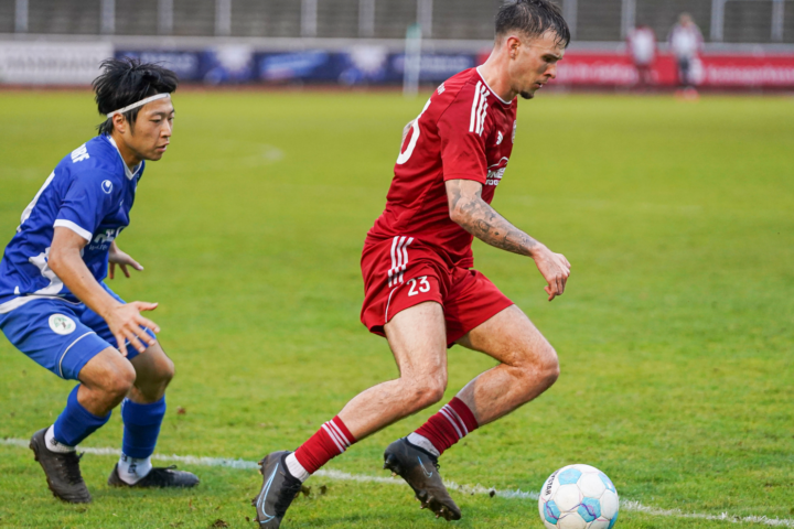 Nils Lück in Action, erste Mannschaft 2024/25