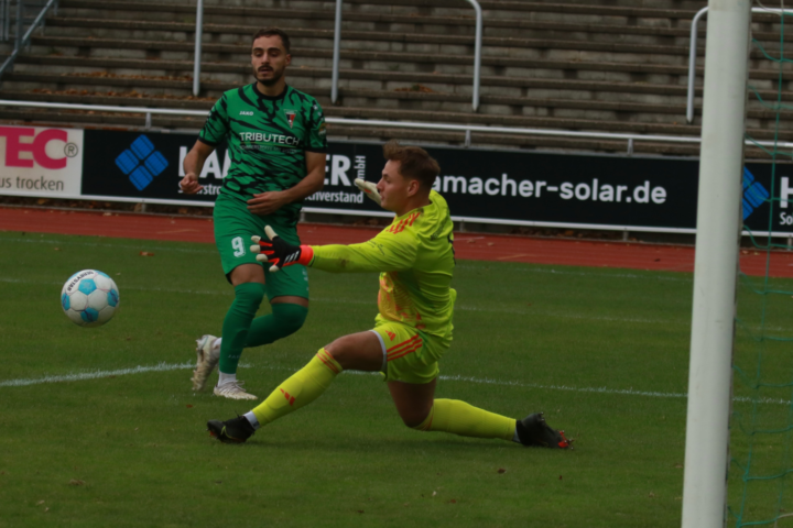 Yannick Hasenbein in Action, erste Mannschaft 2024/25