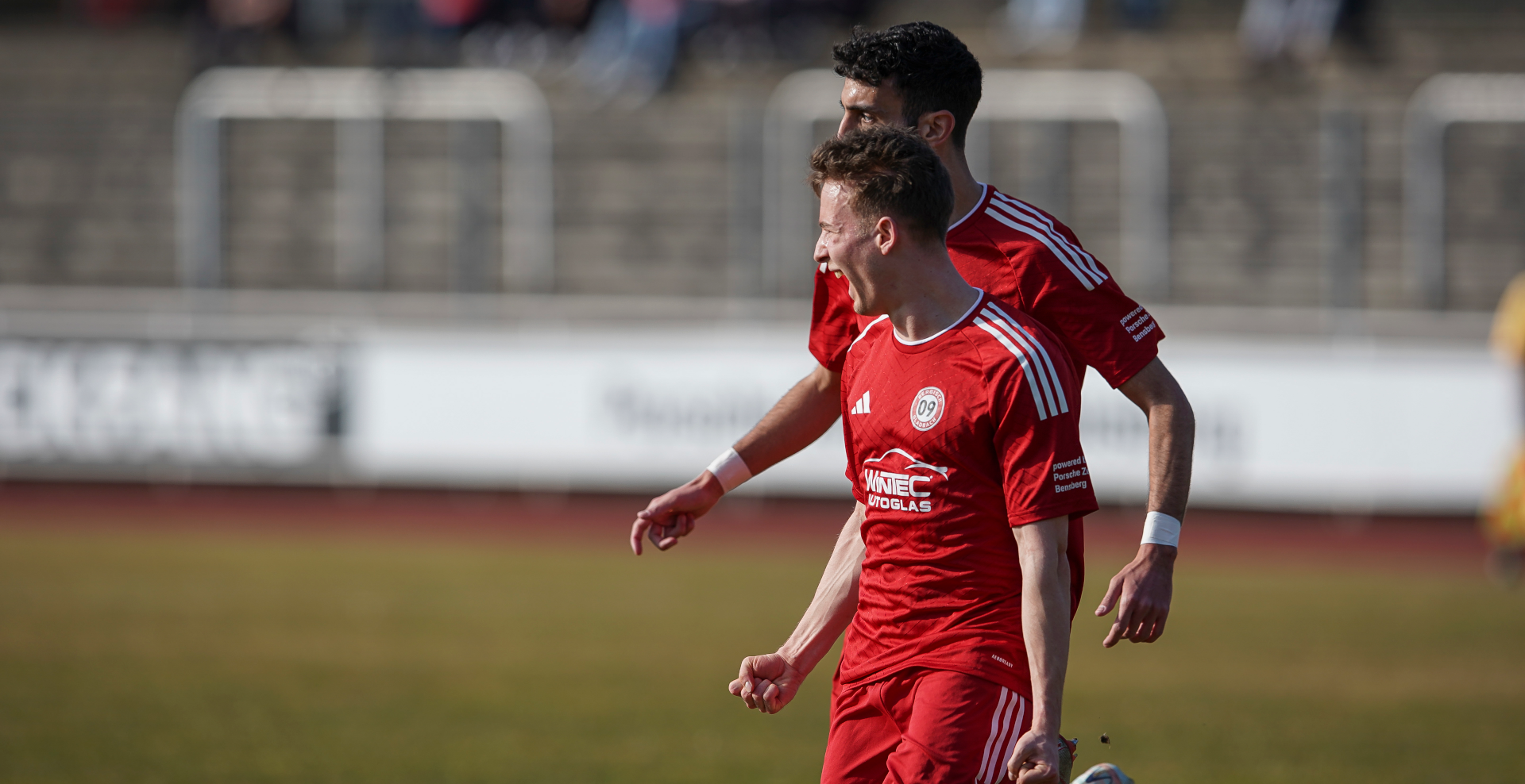 Tristan Arndt Jubel, erste Mannschaft 2024/25