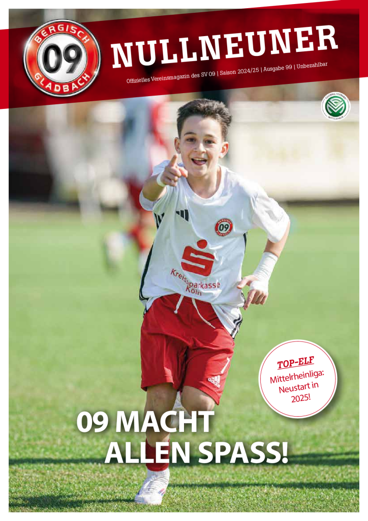 Stadionmagazin Nullneuner Ausgabe 99 Saison 2024/25