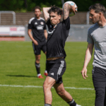 Nils Lück in Action, erste Mannschaft 2024/25