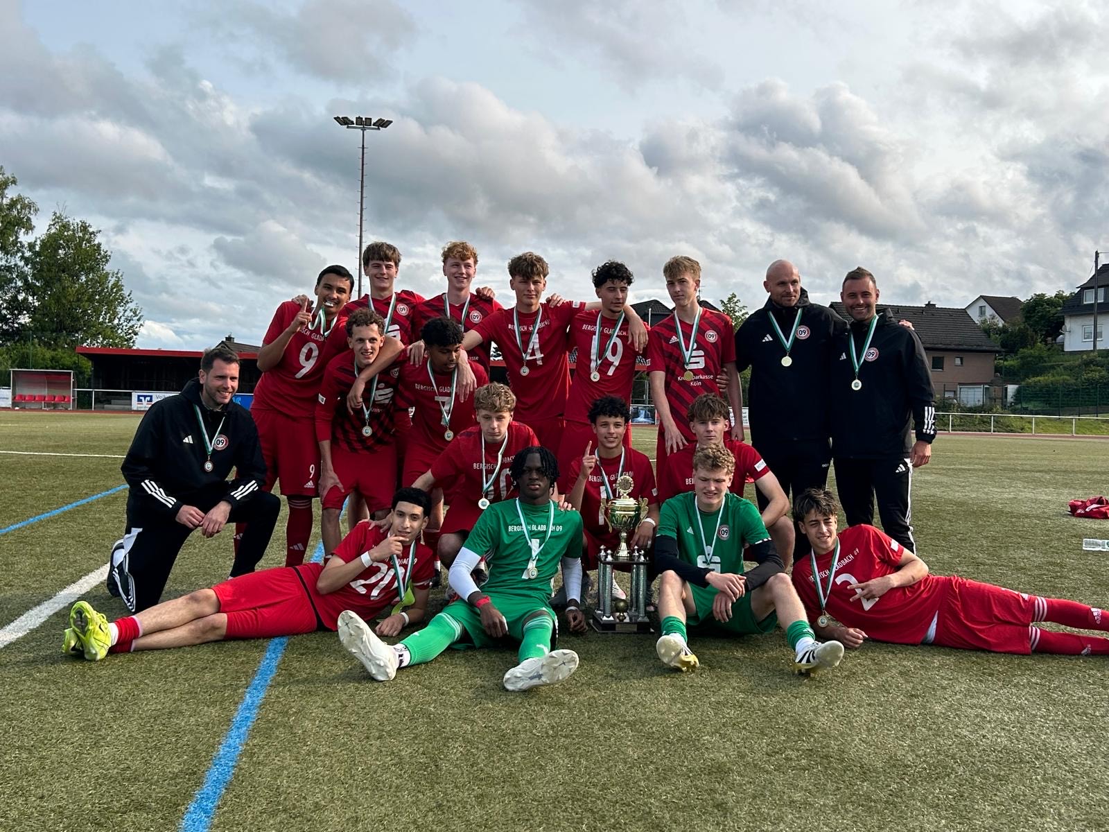 U17 gewann gegen den SV Frömmersbach.
